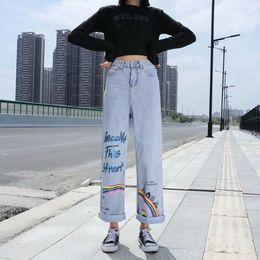 Joggers De Mezclilla Para Mujeres Oferta Online | DHgate.com