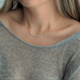 Natural Pearl Handmade Jewellery Choker 925 Silver Gold Filled Pendants Boho Collier Femme Kolye Collares Necklace