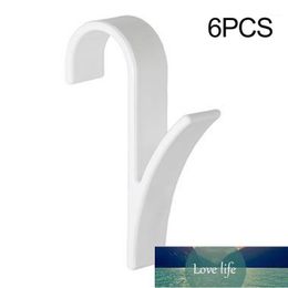 Hooks & Rails 6pcs Y Shape Towel Door Storage Organizer Hook Cloth Hanger Plastic Kitchen Bathroom Home Accessories1