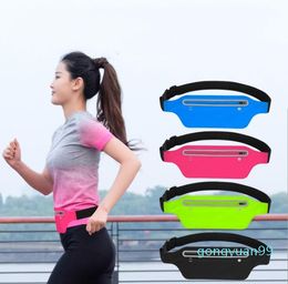 Running Belt Waist Pack for Women Men Fitness Workout Bag Hands-Free Reflective Runner Pouch Belts No-Bounce Adjustable Sport Fanny Packs