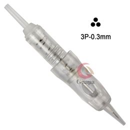 Wholesale 100 pcs 1R 3R 5R 5F 7F Tattoo Cartridge Needle for Eyebrow Lip Liner Permanent Makeup Microgigmentation Machine 210324