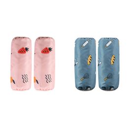 Oxford Long thickened arm sleeves for ladies Waterproof oil-proof household wear-resistant dirt-proof Cartoon Kitchen Work Prevent Fouling Sleeve