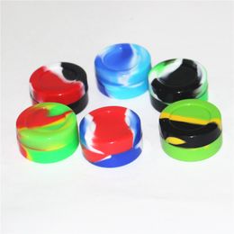 Silicone boxes oil jar containers smoking pipe Titanium Nail GR2 Replacement Tip Concentrate Cap Dab Rigs Wax Oil Burner DHL