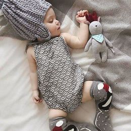 Baby Girls Rompers Knitted Autumn born Boys Jumpsuits Clothes Winter Toddler Sweater Children 210429