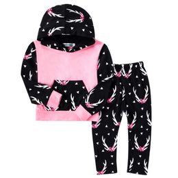 Children Clothing 2021 Autumn Toddler Girl Clothes Coat+T-shirt+Jeans 3pcs Outfit Kids Clothes Tracksuit For Girls Clothing Sets X0902