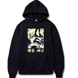 Harajuku My Hero Academia Fashion Japanese Anime Hoodie Men Bakugou Katsuki Funny Sweatshirts Cool Streetwear Hip Hop Top H1227