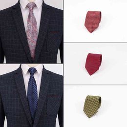 knitted tie Australia - Formal Profsional Security Man Groom Men's Busins Stripe Lattice Tie Taobao