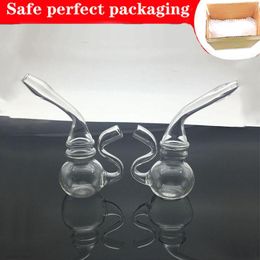 Hookah Mini 9cm Classics glass water Bubbler Bong portable hand made glass cigarette filter pipe for smoking