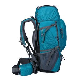 Lightweight Waterproof Camping Climbing Bag 60L Riding Travel Large Capacity Rucksack Men Women Sports Hiking Outdoor Backpack Y0721