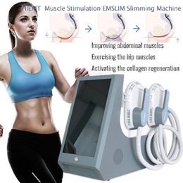Portable Hiemt slimming machine muscle stimulator EMslim 4 Handles for Whole Body contouring bulid muscles and fat burn