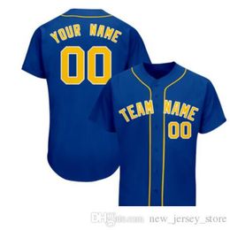 Custom Man Baseball Jersey Embroidered Stitched Team Any Name Any Number Uniform Size S-3XL 05