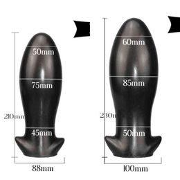 Nxy Anal Toys Huge Plug Buttplug Bdsm Toy Intimate Sex for Adult Games Sextoys Big Butt Dildo Dilator Vaginal Balls Shop 1217