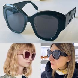 22SS Official latest 0808 Popular Sunglasses Women Designer cat eye frame Goggles womens fashion style Top Quality UV 400 Protection with case 0808S