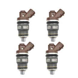 4pcs/lot Fuel Injectors For Toyota Nozzle Supra 1JZ-GTE 2JZ-GTE F809W MR2 Celica Turbo OEM 1001-87092 100187092