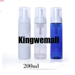 300pcs/lot 200ML foaming bottle,foaming pump,soap dispenser,plastic PET foam bottle have 3 colors for you choosinggood qualty