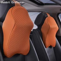 Seat Cushions Car Secretary Universal Neck Pillow Memory Foam Cushion Head Rest Soft Breathable Headrest Interior Accessories