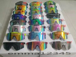 25 Colour Original Sunglasses Cycling Glasses fast ship MTB Bicycle Eyewear Windproof Ski Sport no Polarised UV400 For Men/Woman wholesale