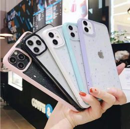 Twinkle Candy Transparent Phone Cases For iPhone 11 12 13 mini Pro Max XS X XR 7 8 6 6S plus SE Soft Shockproof Cover 1