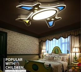 kids study room Ceiling Lights airplane LED for 5-15square meters child Bedroom Ultra-thin modern flush mount plafondlamp