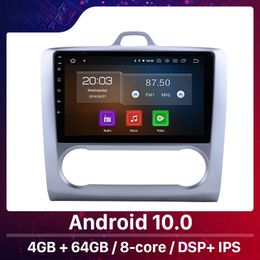 9" Android 10.0 GPS Car dvd Radio Multimedia Player For 2004-2011 Ford Focus 2 Quad-core/Octa-core Wifi