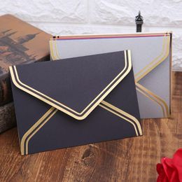Gift Wrap 10pcs Retro Vintage Blank Craft Paper Envelopes For Letter Greeting Cards Wedding Party Invitations 125x175mm K43B