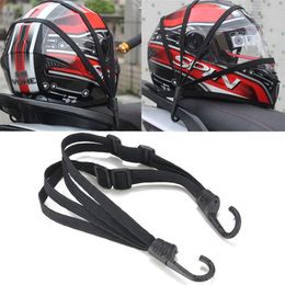 Motorcycle Helmets 60cm Helmet Strap Rope Gears Fixed Elastic Buckle High-Strength Retractable Protective