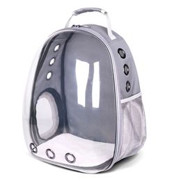 Cat Carrier Bags Breathable Pet Carriers Small Dog Cat Backpack Travel Space Capsule Cage Pet Transport Bag Carrying For Cats2580