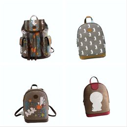 2022 Latest Fashion Bag Cartoon Character Men Women Backpacks Europe and the Most Popular Best-selling Backpack Top Quality Real Leather .fashion