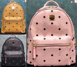 Echtes Leder Doppelschultertaschen Rucksack für Männer und Frauen Ausgezeichnete Qualität Schultasche 2023 Designer Rucksäcke Hochwertiger Rucksack