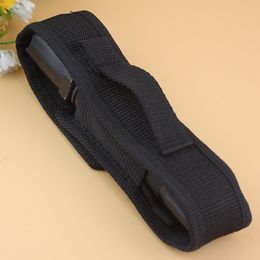 Gear Storage and Maintenance Black Nylon Holster Holders Belt Pouch Case For LED Flashlight Torch