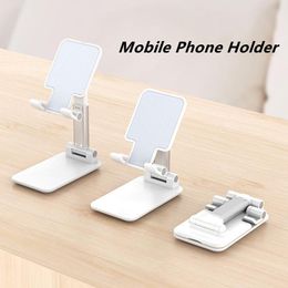 Cellphone hold Foldable Phone Holder Mobile Adjustable Flexible Desk Stand Compatiable with Android Smartphone Retail Box