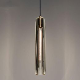 Pendant Lamps Crystal Luxury LED Lights For Dining Room Bar Indoor Hanging Lamp Post-modern E14 Single Head Home Deco