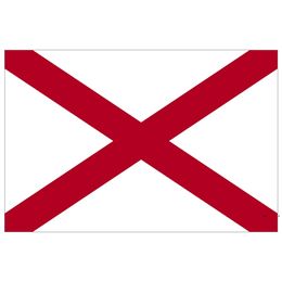 new Alabama State Flag AL State Flag 3x5FT banner 100D 150X90CM Polyester brass grommets custom flag EWE7375