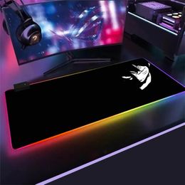 One Piece Anime Gaming Mouse Pad Computer Mousepad RGB Large Mouse Pad Gamer Mouse Carpet Big Mause Pad PC Desk Play desk mat