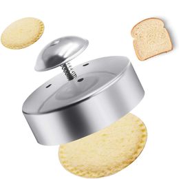 Sandwich Cutter and Sealer Tools Pastry Mould for Making Sandwiches Hamburgers Pie Bento Box Accessories KDJK2202