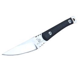 2 Style D2 Steel Fixed blade knife 60HRC Satin blade Micata Handle With Kydex H5413