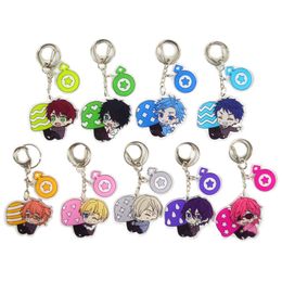 Anime Yarichin Bitch-bu Club Ayato Yuri YUI pendant acrylic keychain G1019