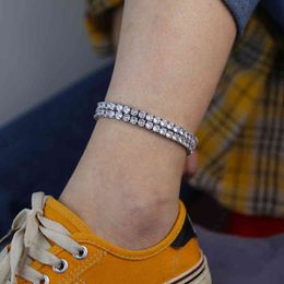 Simple tennis Anklets Barefoot Crochet Sandals Foot Jewellery Leg Anklets On Foot Ankle Bracelets For Women Leg Chain