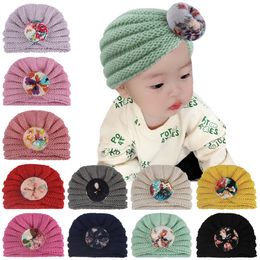 birthday cute photo UK - Fashion Baby Knot Print Butterfly Hat Infant Toddler Elastic Cotton Turban Cap Photo Props Birthday Gifts Kids Cute Headwear