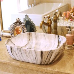 Jingdezhen ceramic sanitary ware art counter basin wash lavabo sink Bathroom artistic basingood qty