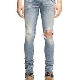 Jeans Negros Rotos Rodillas Oferta Online | DHgate.com