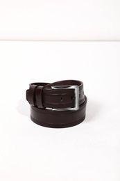 Belts Men's Brown Embossed Genuine Leather Belt