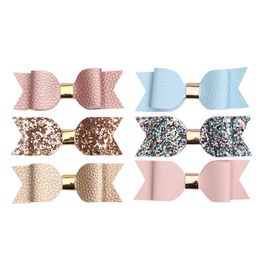 3Pcs Baby Bow Hairpin Bowknot Hair Clips Girls Kids Headwear Decorative Accessories For Female Women Ladies Party Gifts & Barrettes