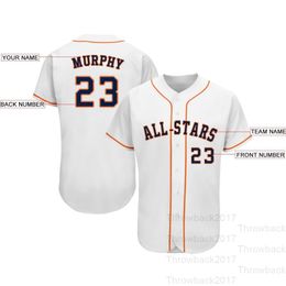 Custom Baseball Jersey a32 city Seattle Texas Men Women Youth size S-3XL Print Jerseys