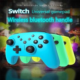 wireless socket switch Rabatt Switch Pro Wireless Bluetooth-Griff mit Headset 3,5-mm-Sockelschalter drahtloser Spielgriff mit Vibration für Nintendo-Schalter H0828