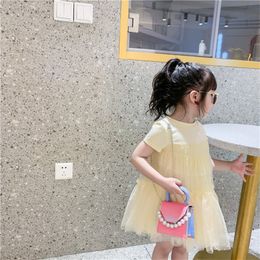 Girls Handbags Kids Bags Children Accessories Childrens Cute Pearl Mini One Shoulder Messenger Bag Leather Chain Purses Handbag 3085 Q2