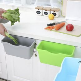 new Creative kitchen hang bin garbage sorting Organisation box cabinet door storage hanging boxes EWD7356