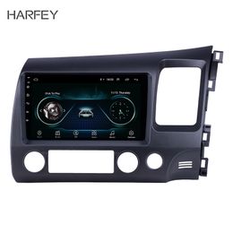 Car dvd Player for Honda Civic RHD 2006-2011 9" Android HD Touchscreen Bluetooth GPS Radio USB AUX support Carplay 3G WIFI Mirror