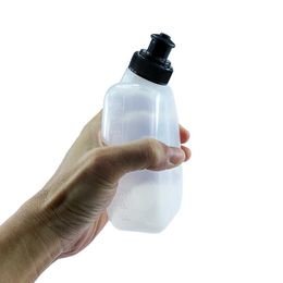 280ml 10oz Outdoor Sports Mini Portable Water bottle Running fitness marathon jogging hydration Cycling Fast Easy Drink Kettle Y0915