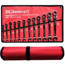 Key Ratchet Wrench,Spanner,Socket Tool Set Ratchet,5/7/12PCS Car Wrench Set,Hand Tools Socket,Head Wrench Set,Adjustable Spanner 211110